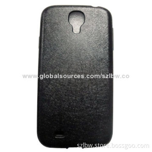 Unique Design TPU Case, IML with PU Leather, Suitable for Samsung S4